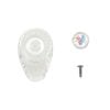 2nd image of Faucet Handle for Valley in Clear Acrylic