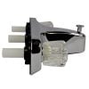 2nd image of 8 in. Mobile Home Center-Set Tub/Shower Faucet with Clear Knob Handles in Chrome
