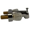 3rd image of 4 in. Mobile Home Tub/Shower Faucet with Knob Handles in Chrome