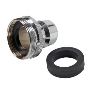 15/16-27M or 55/64-27F Dishwasher Snap Adapter in Chrome