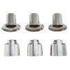 4th image of Tub/Shower 3-Handle Remodeling Kit for Central Brass in Chrome