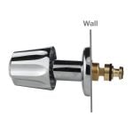 3rd image of Tub/Shower 3-Handle Remodeling Kit for Gerber in Chrome