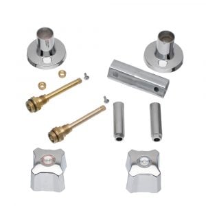 Tub/Shower 2-Handle Remodeling Kit for Kohler Trend in Chrome