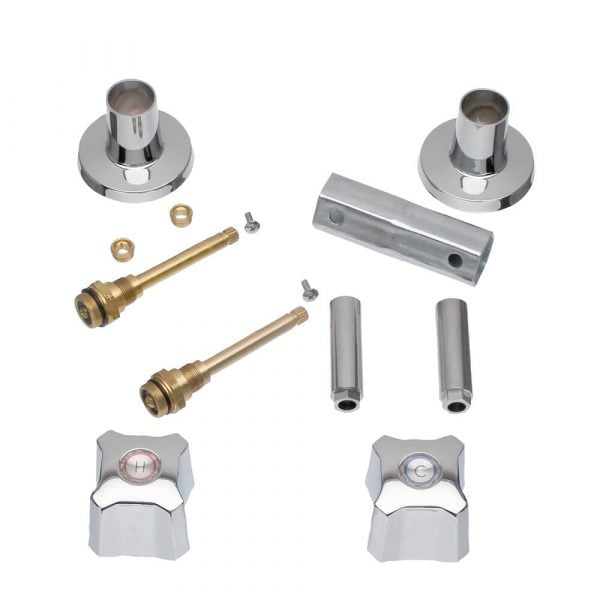 Tub/Shower 2-Handle Remodeling Kit for Kohler Trend in Chrome