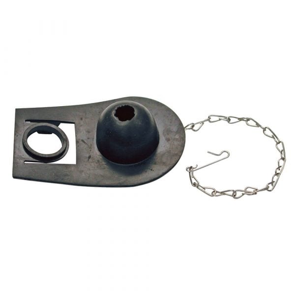 Universal Economy Toilet Tank Flapper with Adapter (Case of 50)