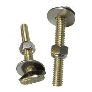 5/16 in. x 3-1/2 in. Closet Bolts with Nuts and Washers (2-Pack) 5/16 in. x 3-1/2 in. Closet Bolts with Nuts and Washers (2-Pack)