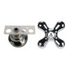5th image of Faucet Cross-Arm Handle in Chrome (2-Pack)