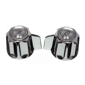 Direct-Fit Lever Canopy Handles in Chrome