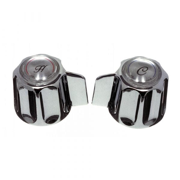 Direct-Fit Lever Canopy Handles in Chrome