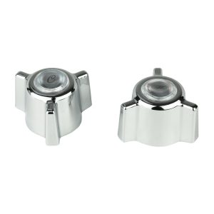 Direct-Fit Cross Canopy Handles in Chrome
