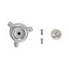 1st image of Direct-Fit Cross Canopy Diverter Handle in Chrome