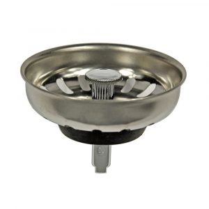 3-1/4 in. Basket Strainer with Pin in Chrome (Case of 25)