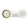 2nd image of 1-1/2 in. Flexible Slip-Joint J-Bend Trap in White