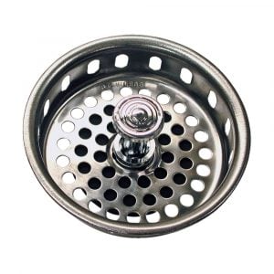 3-1/4 in. Basket Strainer in Chrome