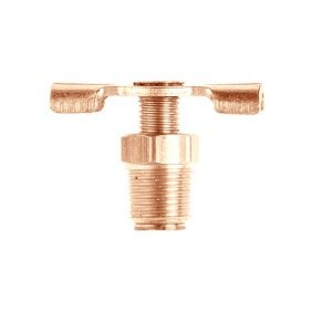 1/8 in. MIP Back Seat Drain Cock Shut-Off Valve
