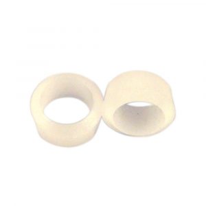 1/2 in. O.D. White Plastic Sleeve (1 per Bag)