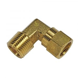 5/8 in. Comp. x 1/2 in. MIP Elbow Fitting 5/8 in. Comp. x 1/2 in. MIP Elbow Fitting