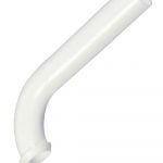 1-1/4 in. X 8 in. Plastic Wall Bend in White 1-1/4 in. X 8 in. Plastic Wall Bend in White