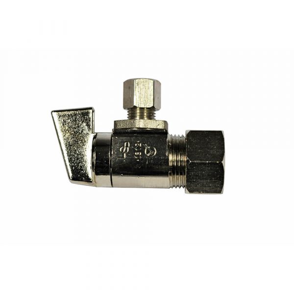 5/8 in. O.D. Outlet x 1/4 in. Comp. Inlet Angle Stop