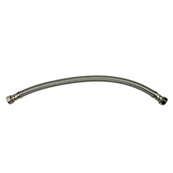 3/4 in. FIP x 3/4 in. FIP x 24 in. LGTH Stainless Steel Water Heater Supply Line Hose