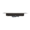 9th image of 4 in. x 8 in. Steel Floor Register with 7/8 in. Drop in Brown