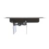 10th image of 4 in. x 8 in. Steel Floor Register with 7/8 in. Drop in Brown