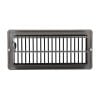 5th image of 4 in. x 10 in. Steel Floor Register with 7/8 in. Drop in Brown