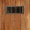 1st image of 4 in. x 10 in. Steel Floor Register with 7/8 in. Drop in Brown
