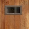 1st image of 4 in. x 8 in. Steel Floor Register with 1-5/16 in. Drop in Brown