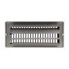 6th image of 4 in. x 10 in. Steel Floor Register with 1-5/16 in. Drop in Brown