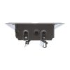 10th image of 4 in. x 10 in. Steel Floor Register with 1-5/16 in. Drop in Brown