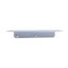 9th image of 4 in. x 8 in. Steel Floor Register with 7/8 in. Drop in White