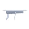 10th image of 4 in. x 8 in. Steel Floor Register with 7/8 in. Drop in White