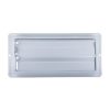 6th image of 4 in. x 10 in. Steel Floor Register with 7/8 in. Drop in White