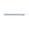 8th image of 4 in. x 10 in. Steel Floor Register with 7/8 in. Drop in White