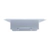 9th image of 4 in. x 8 in. Steel Floor Register with 1-5/16 in. Drop in White