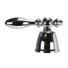 3rd image of Universal Decorative Lever Faucet Handle in Chrome