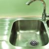 2nd image of 1-5/8 in. OD Flat Sink Strainer in Chrome