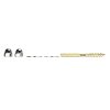 2nd image of 1/4 X 2-1/2 Toilet Closet Screws (2-Pack)