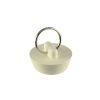 1st image of 1-1/8 in. Rubber Drain Stopper in White (1 per Card)