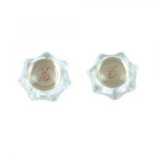 Hot/Cold/Diverter Index Button for Delta/Delex Faucet Handles Hot/Cold/Diverter Index Button for Delta/Delex Faucet Handles