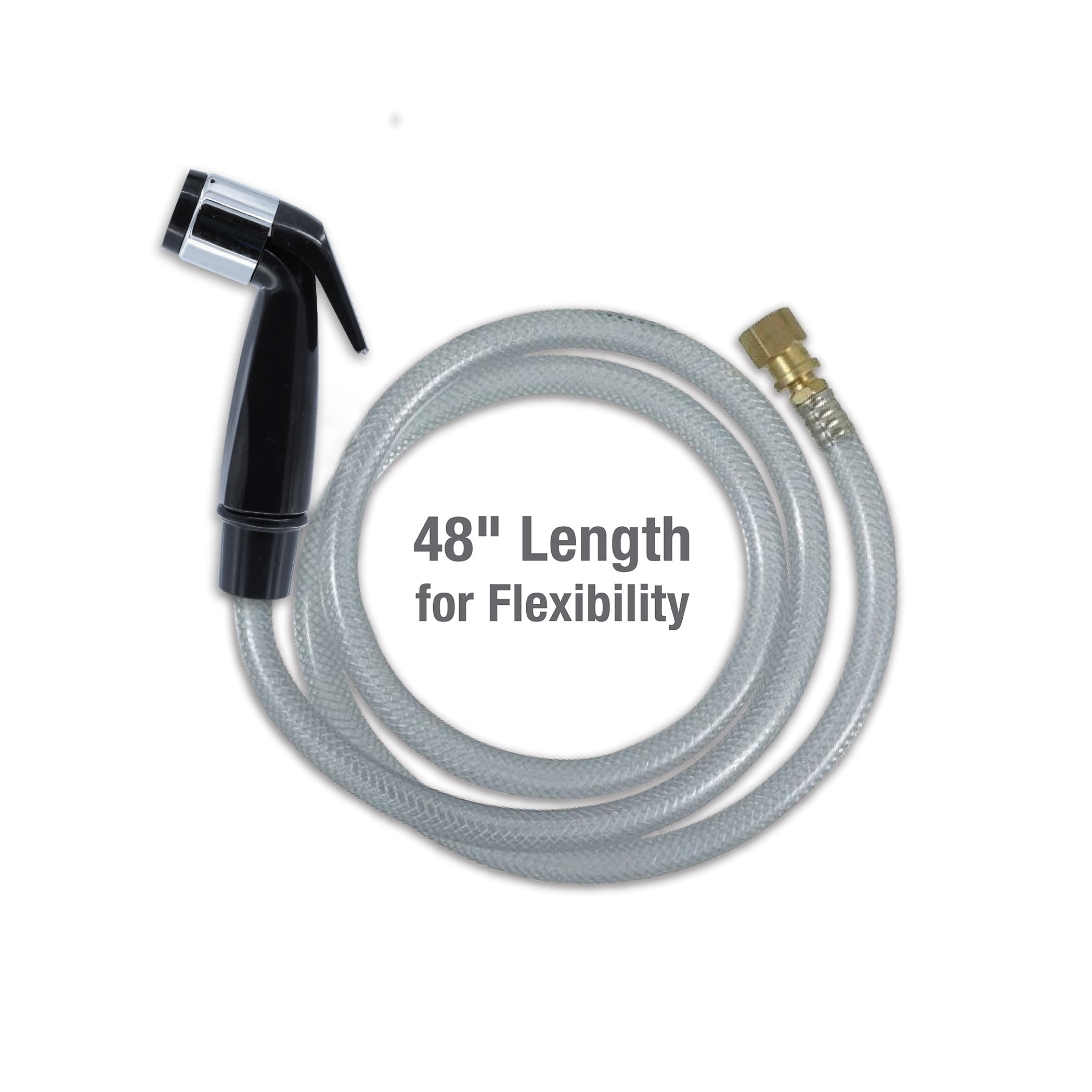 8th image of Kitchen Sink Spray Hose & Head in Black 8th image of Kitchen Sink Spray Hose & Head in Black