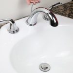 2nd image of Bathroom Plastic Pop-up Assembly in Chrome