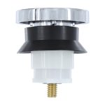 10th image of Touch-Toe Bathtub Drain Stopper in Chrome