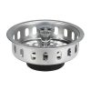1st image of 3-1/4 in. Basket Strainer with Drop Center Post in Chrome