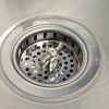2nd image of 3-1/2 in. Twist Tight Kitchen Sink Strainer Assembly in Stainless Steel