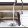 1st image of 3-1/2 in. Twist Tight Kitchen Sink Strainer Assembly in Stainless Steel