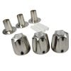 2nd image of Tub/Shower 3-Handle Remodeling Trim Kit for Price Pfister Verve in Brushed Nickel