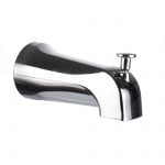 5th image of 5 in.  Bathroom Tub Spout w/ Front Diverter in Chrome