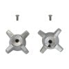 2nd image of Faucet Handles for Sterling in Chrome
